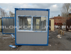 Блок-контейнер 4м, проходная, г.Ставрополь в Сторожевой